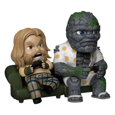 Avengers: Endgame Mini Egg Attack Figure Bro Thor & Korg Game Time heo EMEA Exclusive 8 cm product photo