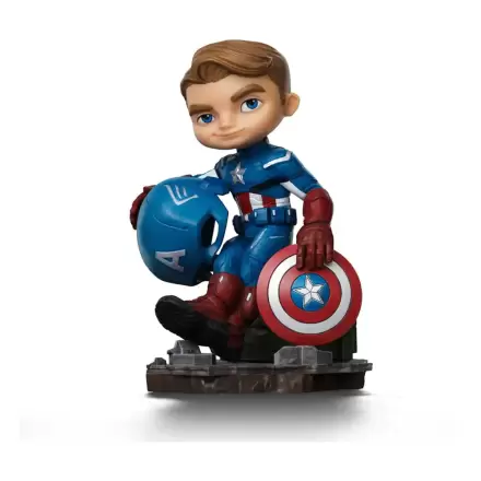 Avengers Infinity Saga Mini Co. PVC Figure Captain America 14 cm termékfotója