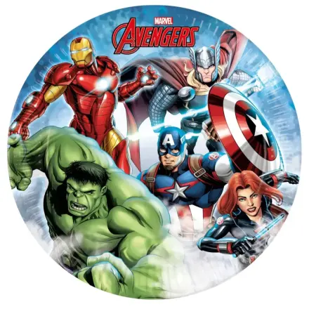 Avengers paper plate 8 pieces 23 cm product photo