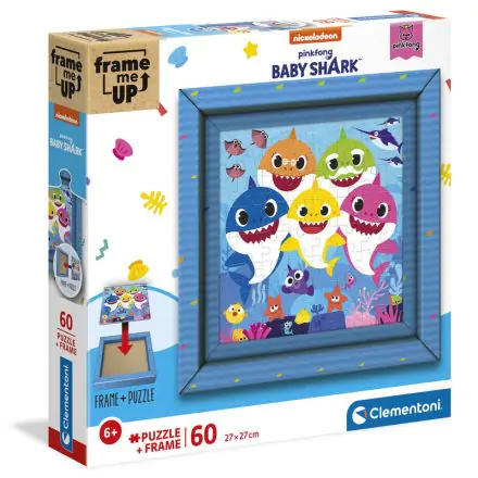 Baby Shark Frame me Up puzzle 60pcs product photo