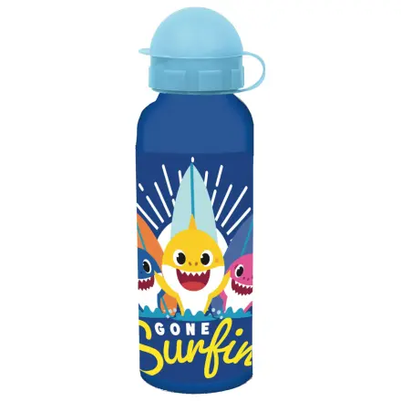 Baby Shark Wave Aluminum Water Bottle with Drinking Cap 520 ml product photo