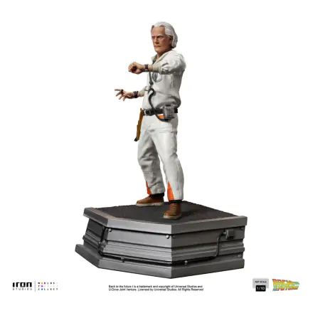 Back to the Future Art Scale Statue 1/10 Doc Brown 22 cm termékfotója