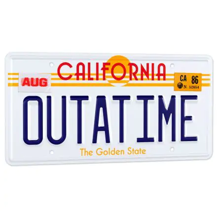 Back To The Future Replica 1/1 ´Outatime´ DeLorean License Plate termékfotója