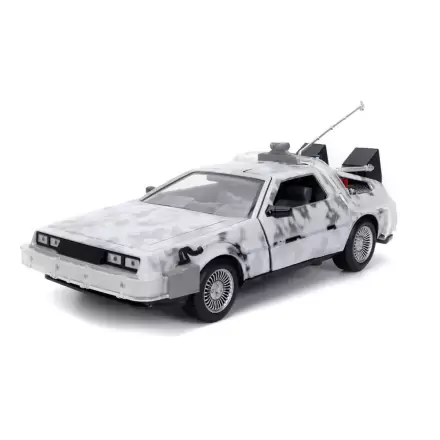 Back to the Future Diecast Model 1/24 Time Machine Frost product photo