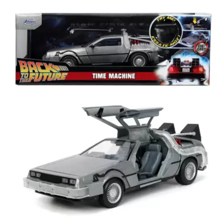 Back to the Future Diecast Model 1/24 Time Machine Model 1 termékfotója