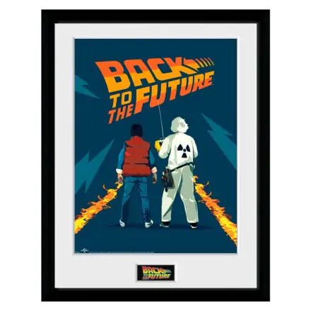 Back to the Future Doc and Marty Framed Photo product photo
