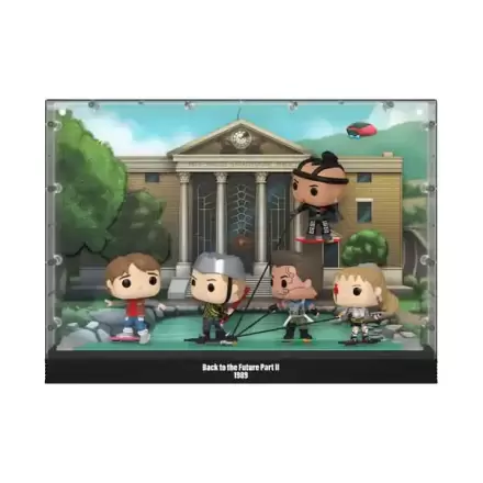 Back To The Future Funko POP Moments Deluxe Vinyl Figures 5-Pack Hoverboard product photo