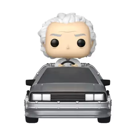 Back to the Future Funko POP! Rides Deluxe Vinyl Figure Doc w/Time Machine 9 cm product photo