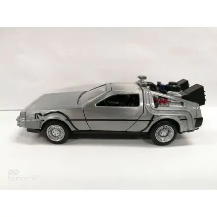 Back to the Future Hollywood Rides Diecast Model 1/32 DeLorean Time Machine termékfotója