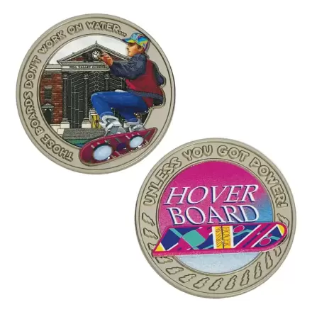 Back To The Future Collectable Coin Hoverboard Limited Edition product photo