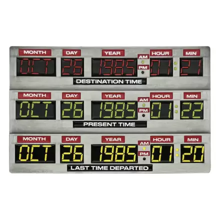 Back To The Future Ingot 40th Anniversary Time Circuits Limited Edition  product photo