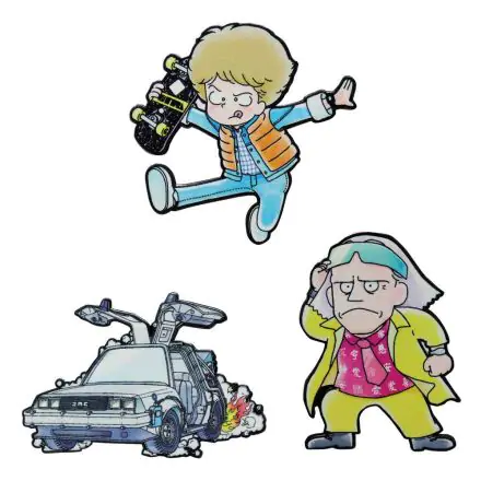 Back to the Future Pin Badge Set Limited Japanese Edition termékfotója