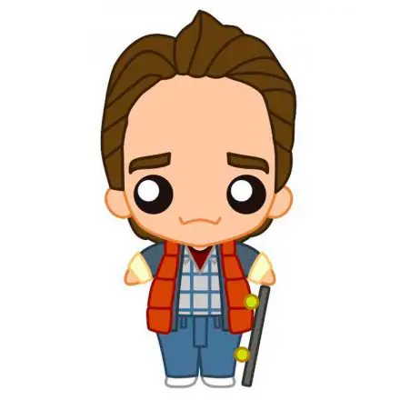Back to the Future McFly aero-skate Pokis figure product photo