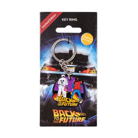 Back to the Future Metal Keychain Marty & Doc termékfotója