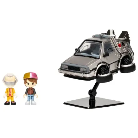 Back to the Future Part II Q-Village Vehicle with mini-figures Time Machine Part 2  product photo