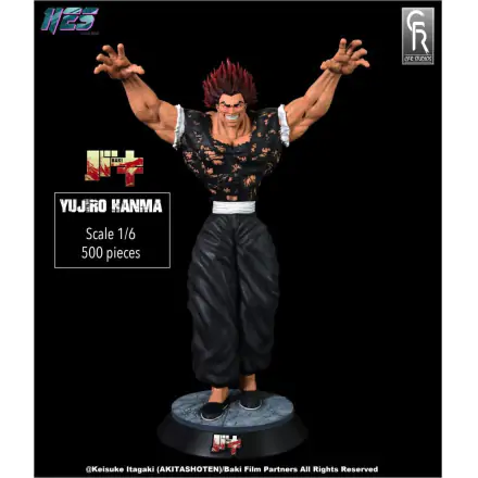 Baki Statue 1/6 Yujiro Hanma 37 cm product photo