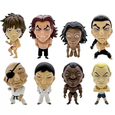 Baki Hanma 16d Collectible Figure Collection PVC Figures 8-Pack Baki Hanma 6 cm termékfotója