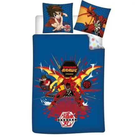 Bakugan microfibre duvet cover bed 90cm product photo