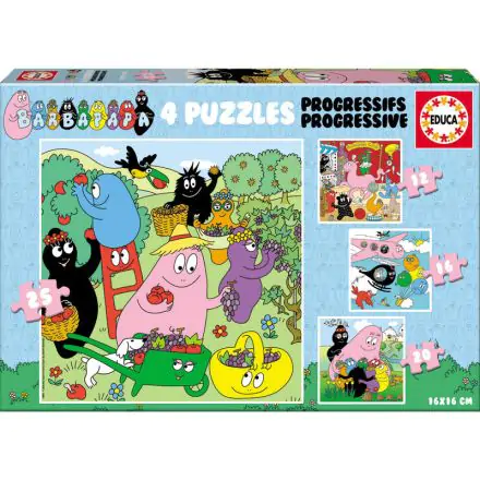 Barbapapa Progressive puzzle 12-16-20-25pcs product photo