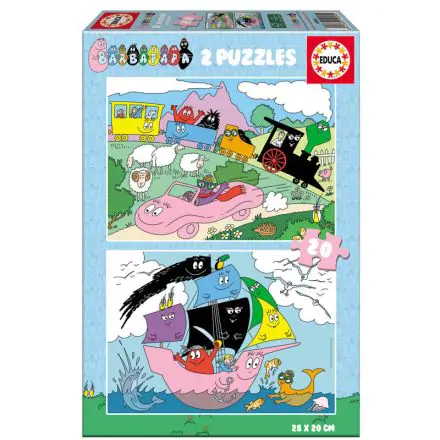 Barbapapa puzzle 2x20pcs product photo