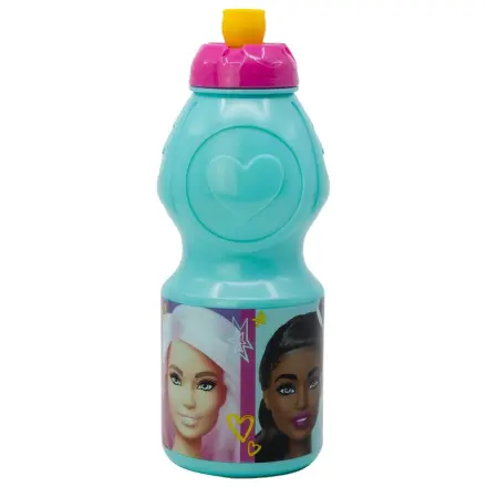 Barbie Bright Plastic Sports Water Bottle 400 ml product photo
