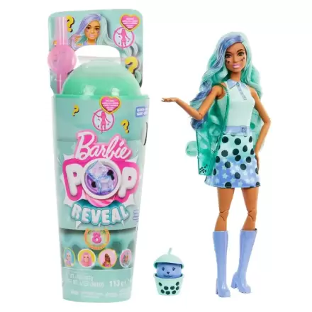 Barbie Bubble tea Green Tea Pop Reveal doll termékfotója