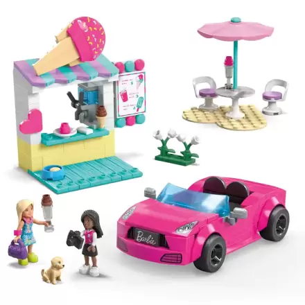 Barbie MEGA Construction Set Convertible & Ice Cream Stand product photo