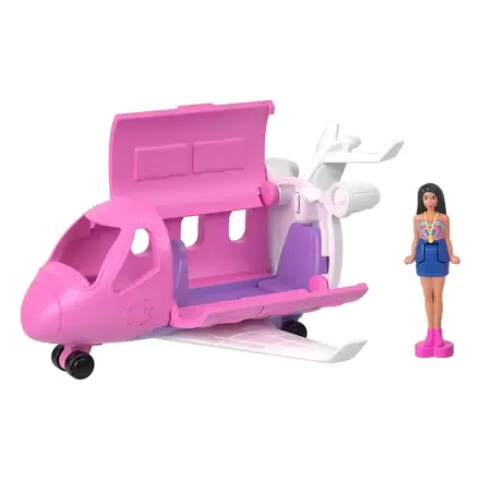 Barbie Mini BarbieLand Doll & Dreamplane With Color-Change Pool 4 cm product photo