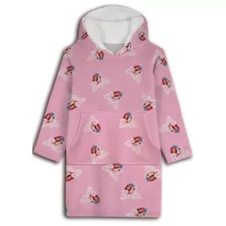 Barbie oversize sweatshirt coat kids coral product photo