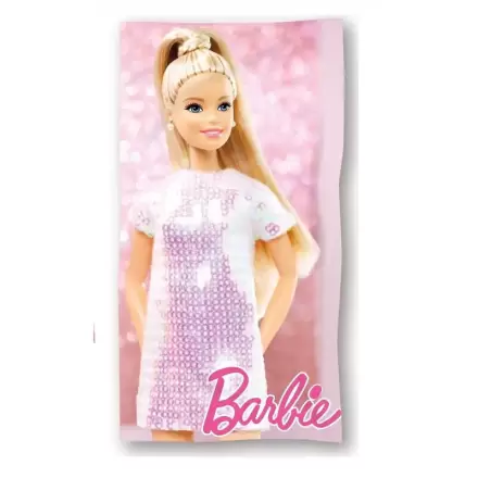 Barbie cotton beach towel product photo