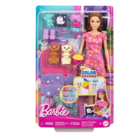 Barbie Puppy Sleepover doll product photo