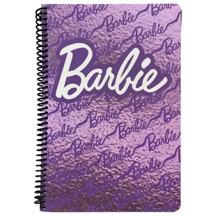 Barbie Purple B/5 Ruled Spiral Notebook 70 Sheets product photo