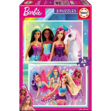 Barbie puzzle 2x48pcs product photo