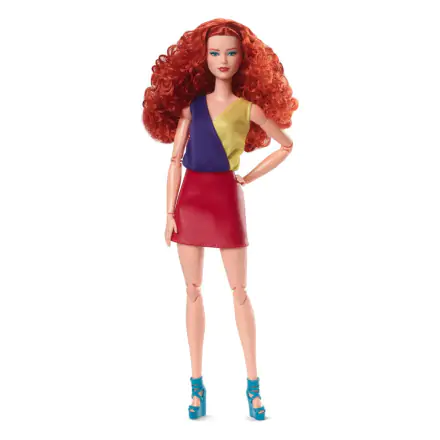 Barbie Signature Barbie Looks Doll Model #13 Red Hair, Red Skirt product photo