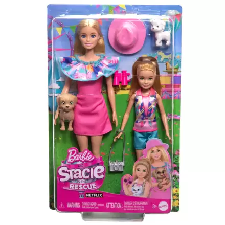 Barbie Stacie to the Rescue pack 2 dolls product photo