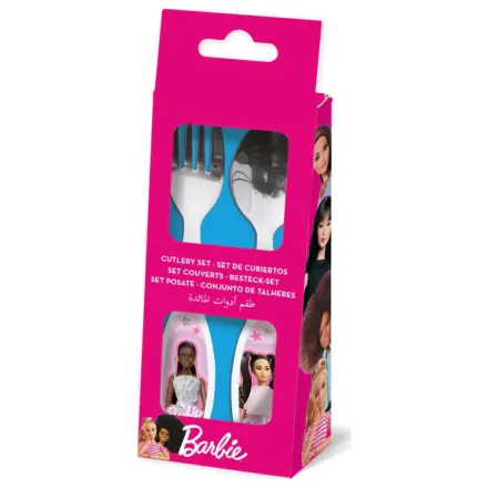 Barbie Stylish Metal Cutlery Set - 2 Pieces product photo