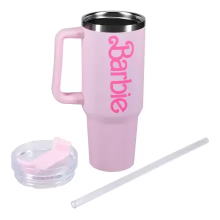 Barbie thermo straw tumbler 1200ml termékfotója