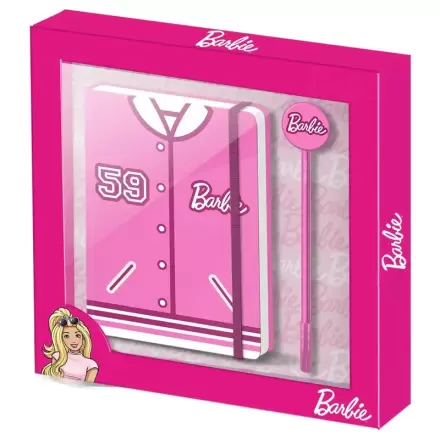 Barbie Varsity diary + pen set termékfotója