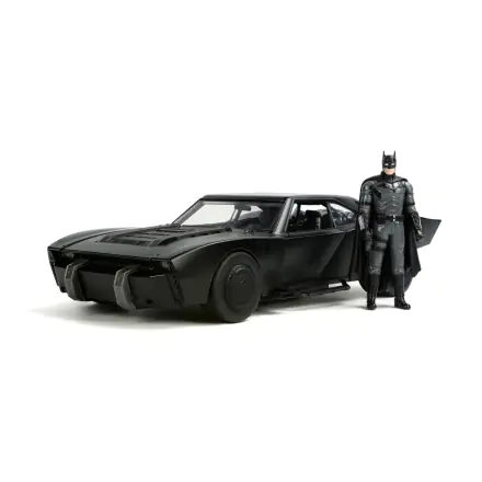 Batman 2022 Hollywood Rides Diecast Model 1/18 2022 Batmobile with Figure termékfotója