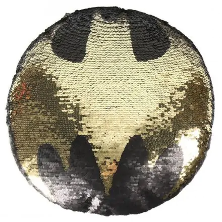 Batman Reversible Sequin Shaped Cushion 30 cm product photo