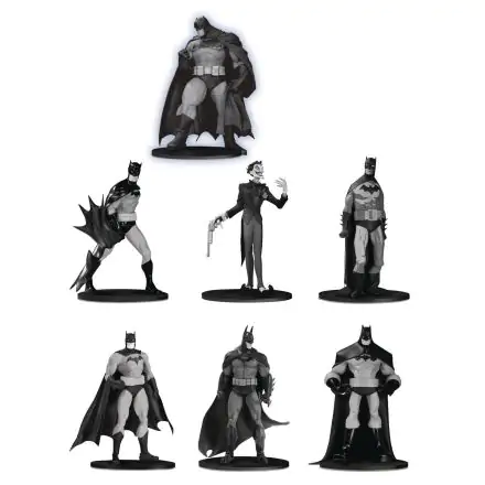 Batman Black & White PVC Minifigure 7-Pack Box Set #3 10 cm product photo