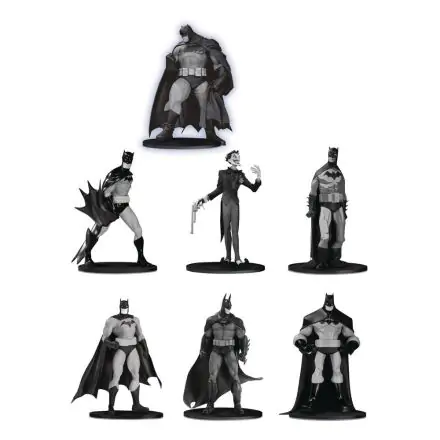 Batman Black & White PVC Minifigure 7-Pack Box Set #3 10 cm product photo
