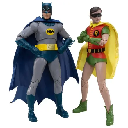 Batman Classic TV Series DC Multiverse McFarlane Collector Edition Action Figure 2-Pack Batman and Robin 18 cm product photo