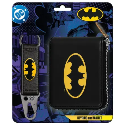 Batman DC Comics keyring + wallet set product photo