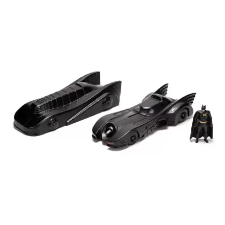Batman Diecast Model 1/24 1989 Batmobile with figure & shield product photo