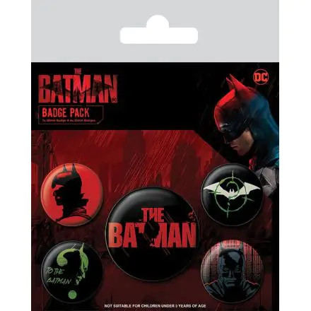 Batman Pin-Back Buttons 5-Pack The Batman product photo