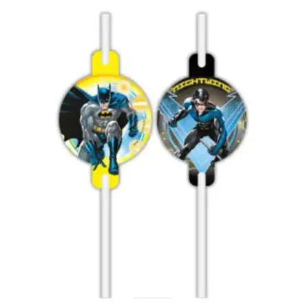 Batman Rogue Rage Paper Straw 4 pc Set FSC product photo