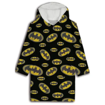 Batman Symbol Wearable Plush Fleece Blanket, Poncho 7-14 Years product photo