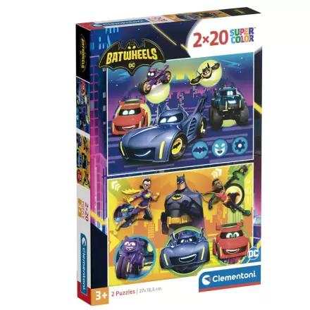 DC Comics Batwheels puzzle 2x60pcs termékfotója