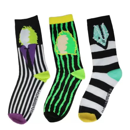 Beetlejuice Socks 3-Pack termékfotója